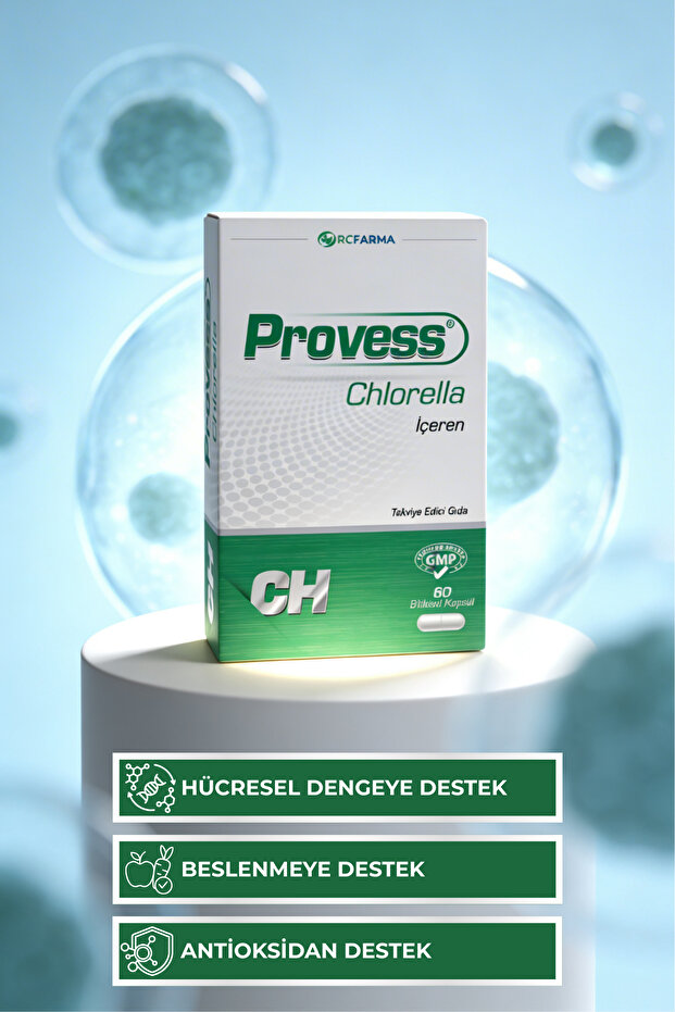 Provess Chlorella 60 Bitkisel Kapsül - 4