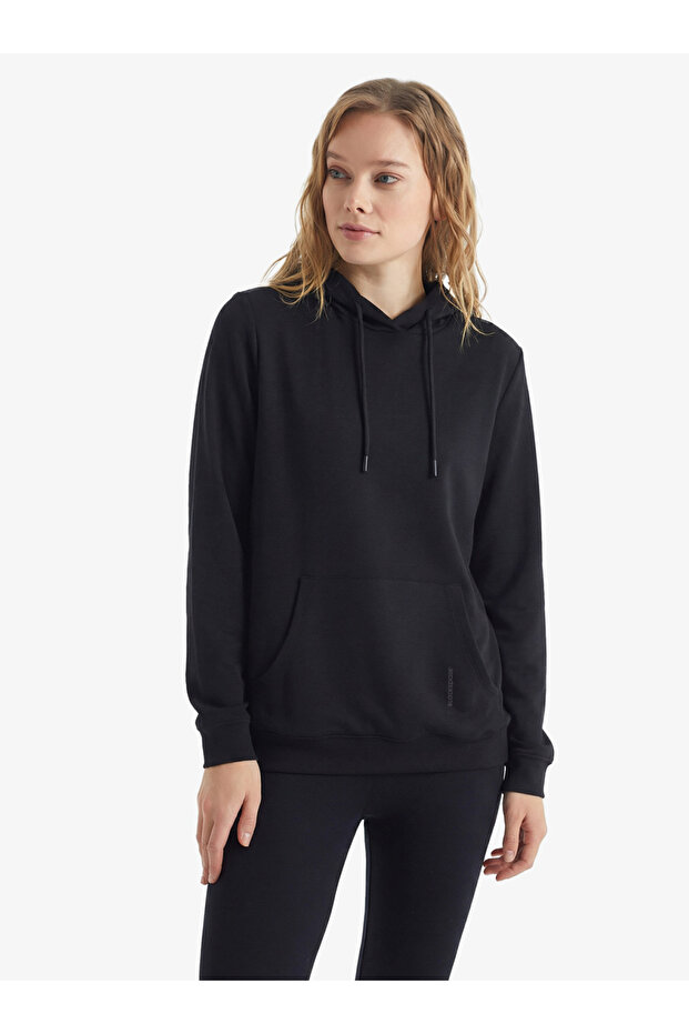 Kadınsweatshirt 70314 - Siyah - 2