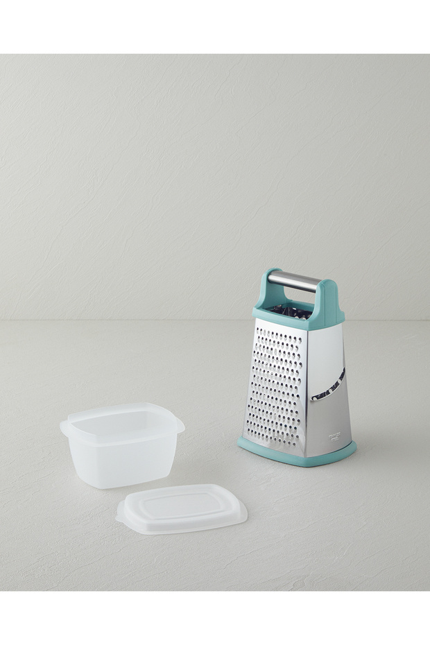 Paslanmaz Çelik Rende 24.5 cm Yeşil - 3