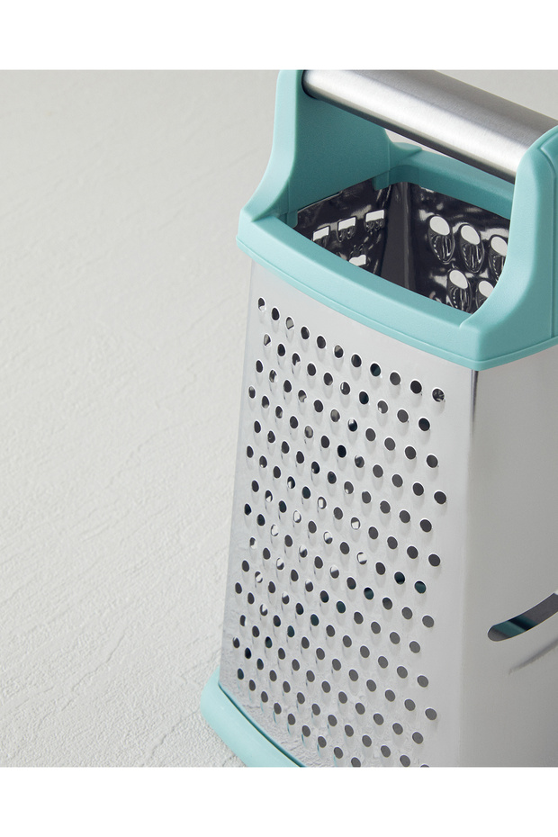 Paslanmaz Çelik Rende 24.5 cm Yeşil - 5