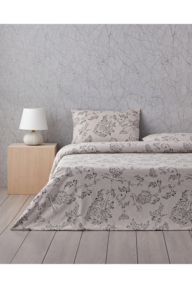 Curioleaf Cotton Double Bed Sheet Set 200X220 cm Beige
