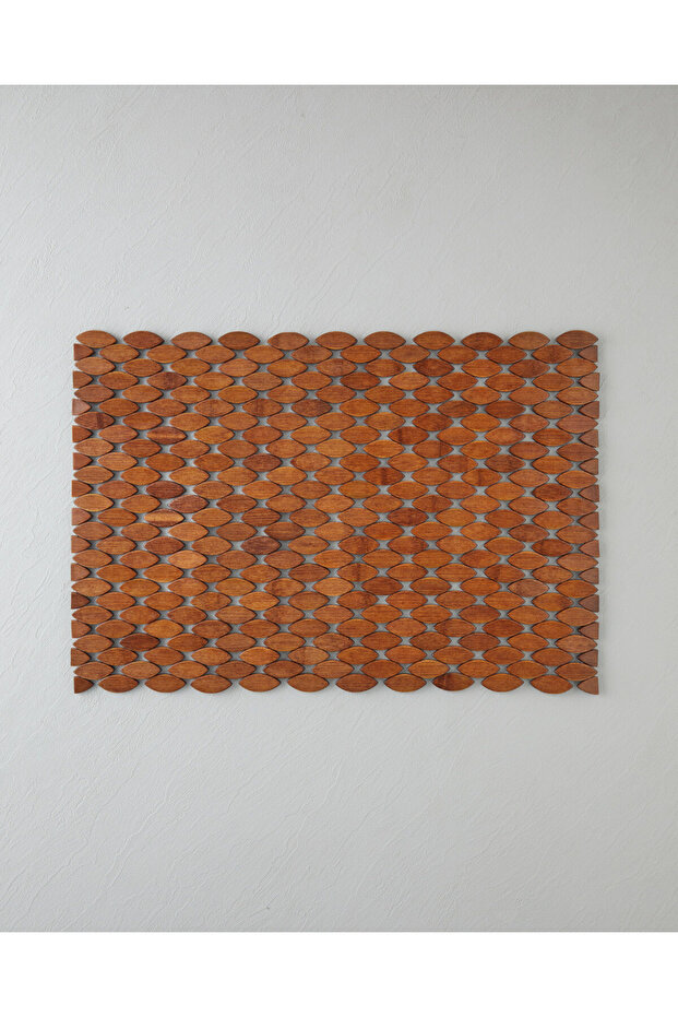 Becky Shower Non-Slip Mat 40X60 cm Light Brown