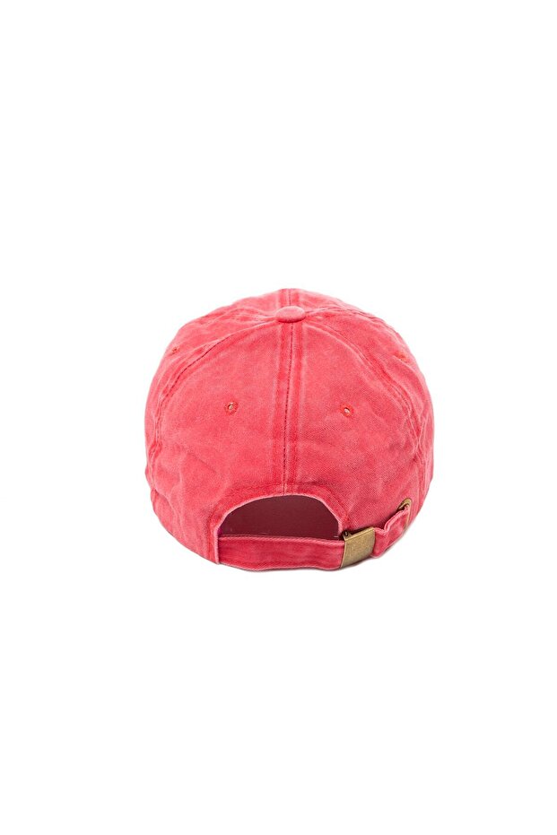 Red Washable Cap - 8