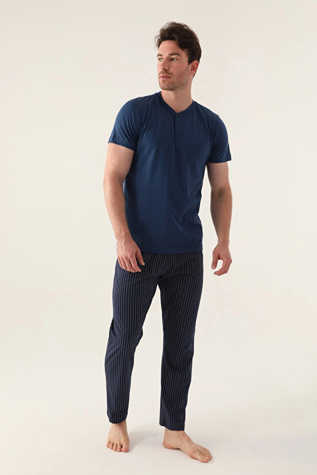 Men's Double Set - Dark Indigo - 2