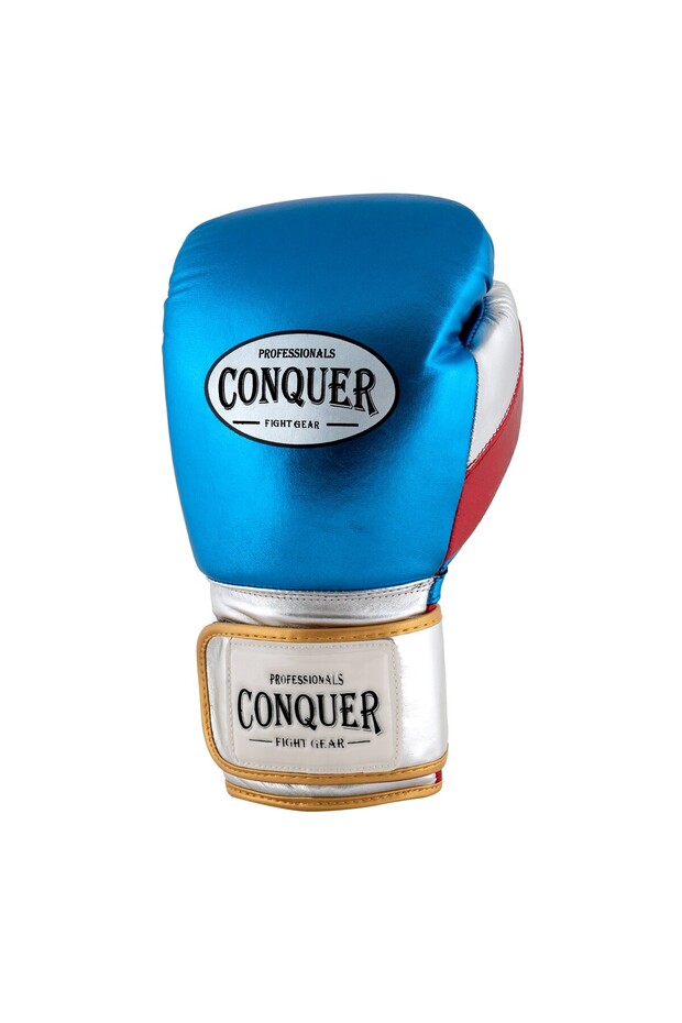 قفازات ملاكمة جلدية فائقة اللمعان - 2