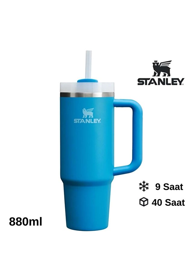 Quencher H2.O FlowState™ Tumbler Pipetli Termos 0.8L Pipetli Matara MAVİ - 1