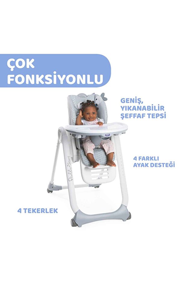 Polly 2 Start Mama Sandalyesi Dots - 4