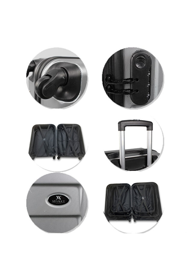 Ruby Abs Kabin Boy Valiz Siyah - 6