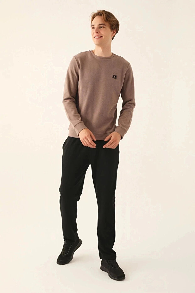 بدلة رجالية مزدوجة - بني فاتح - 3