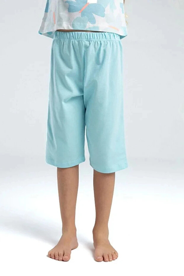 Devojčin plavi kapri set - 2