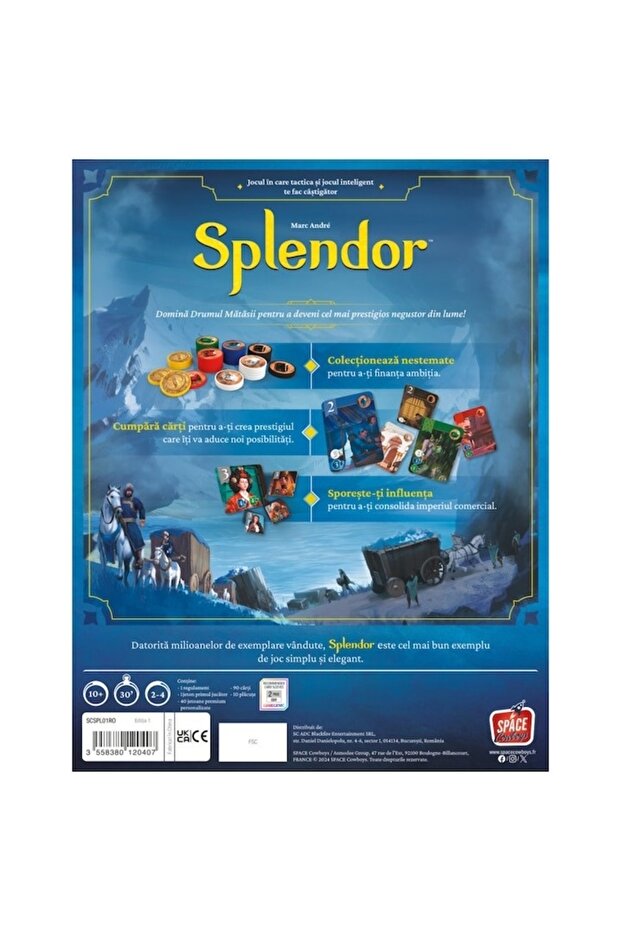 Game Asmodee - Splendor, lb. ROMANIAN - 2