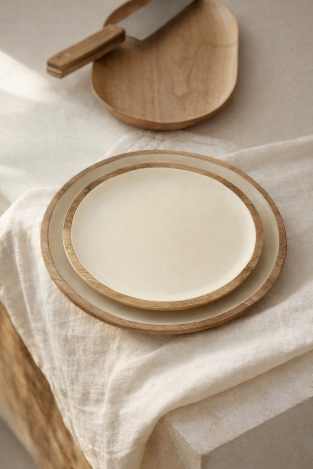 FORME Mango Sunum Tabağı Seti (20 & 25 cm) - 1