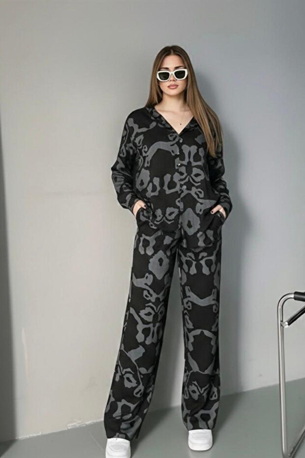 Comfortable Viscose Two-Piece Set - 3