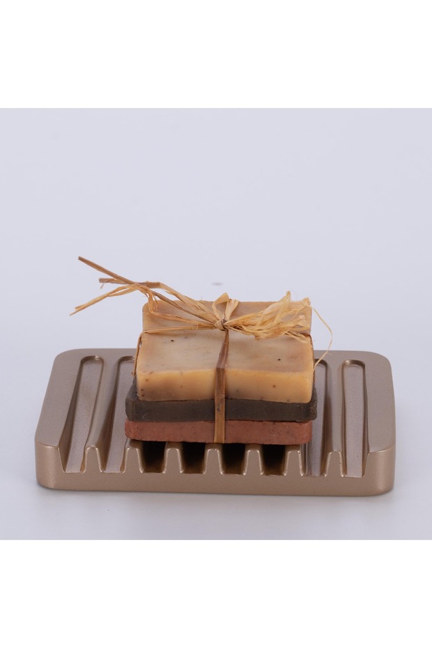 Smooth Solid Soap Dispenser Mink - 3