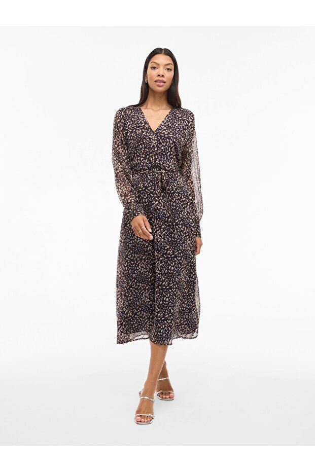 Maxikleid VIFALIA Langarm - 5