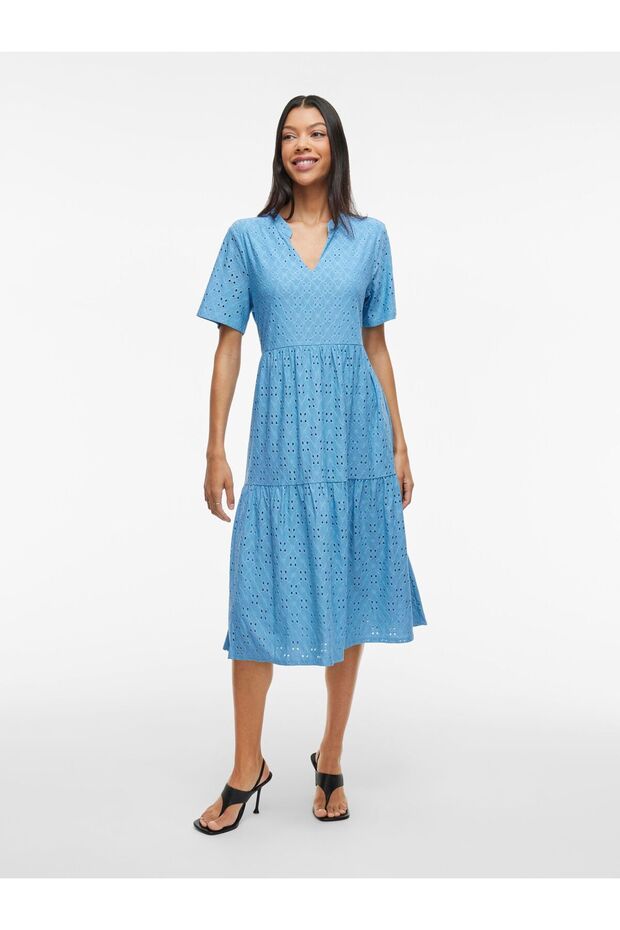 Maxikleid Kurzarm - 5