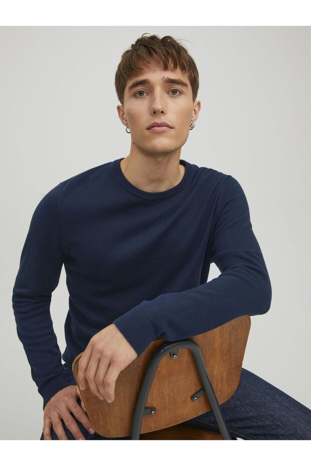 Strickpullover Einfarbig Strickpullover - 8