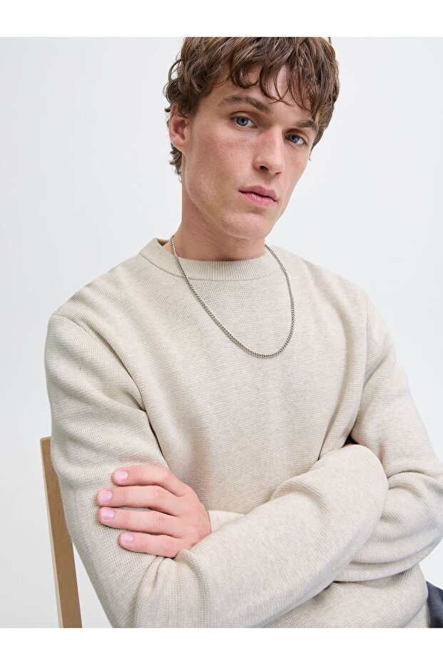 Strickpullover Einfarbig Strickpullover - 7