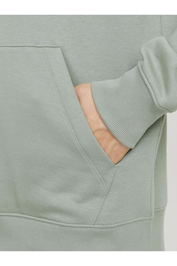 Kapuzenpullover Einfarbig Kapuzenpullover - 4