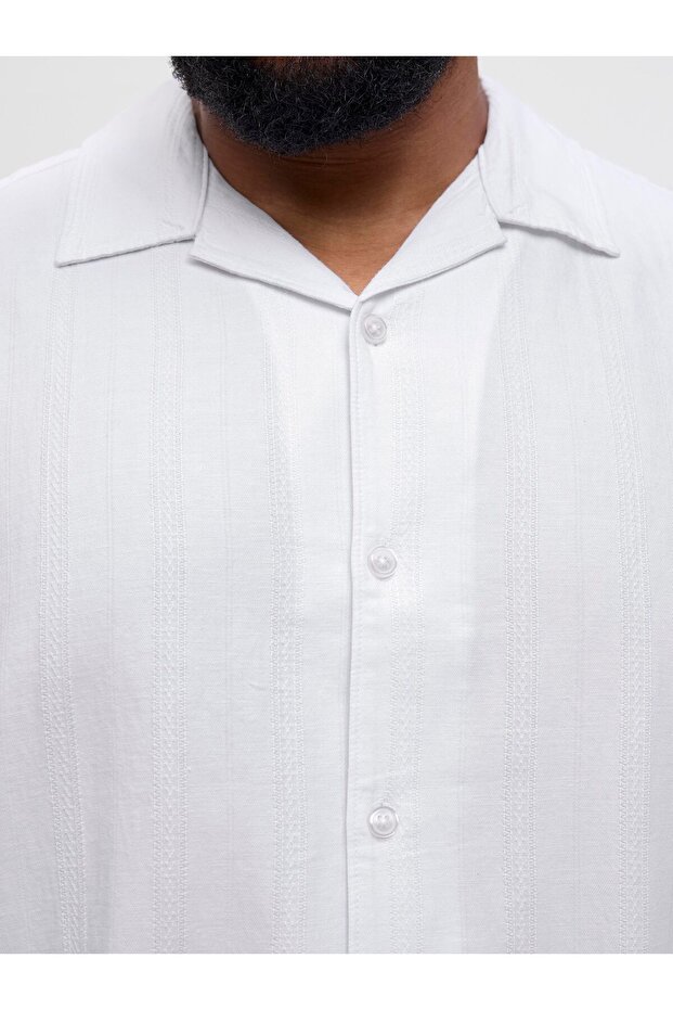 Hemd Hemd Plus Size - 5