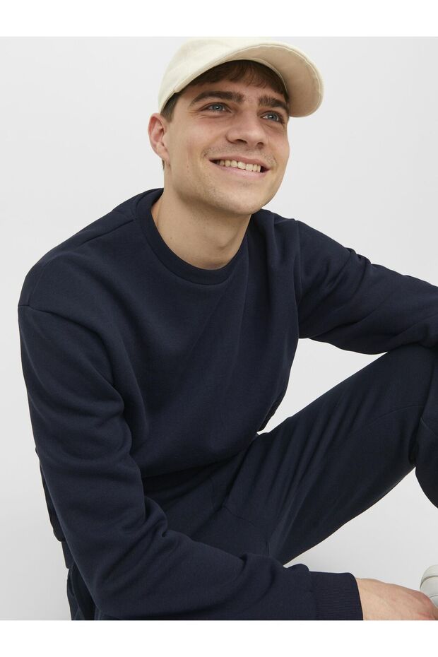 Sweatshirt Einfarbig Sweatshirt - 8