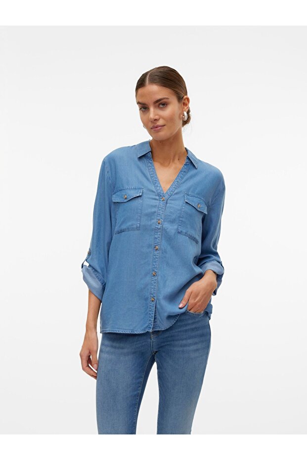 Jeanshemd VMBREE Hemd - 1