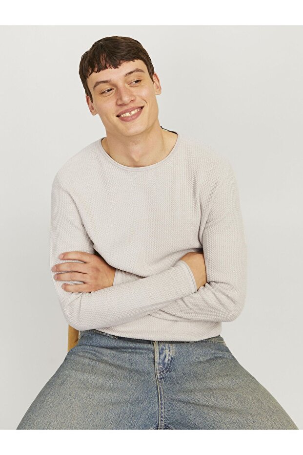 Strickpullover Einfarbig Strickpullover - 7