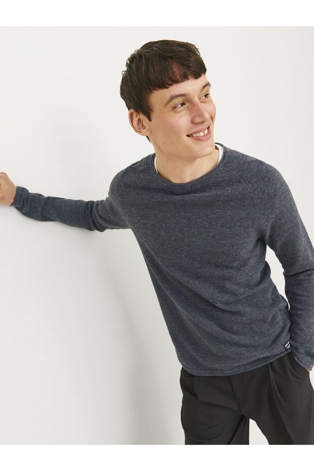 Strickpullover Einfarbig Strickpullover - 8