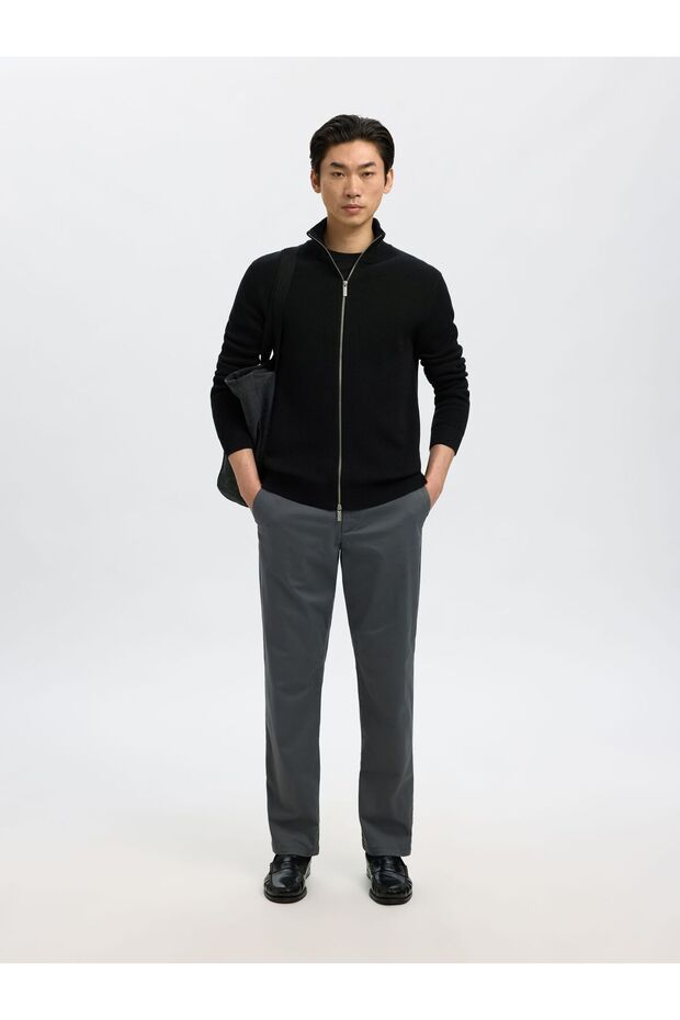 Pullover High Neck Reißverschluss - 6