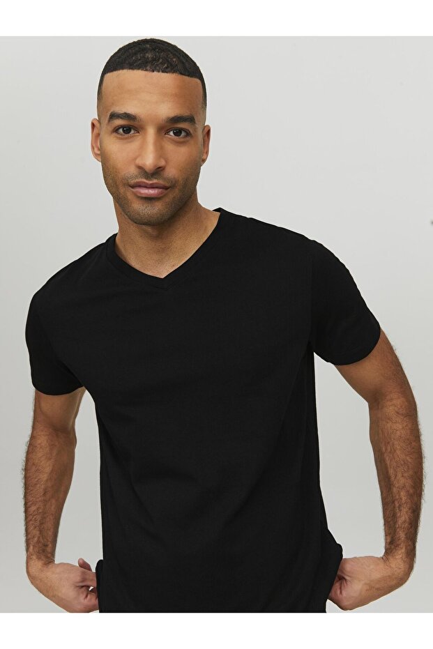 T-shirt Einfarbig T-shirt - 7