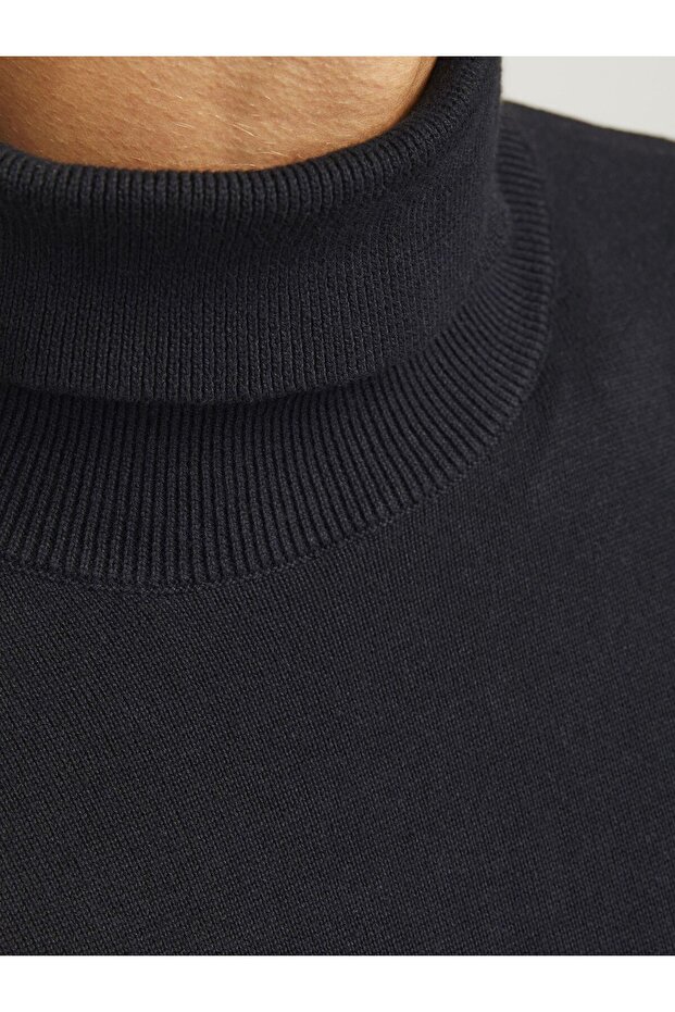 Rollkragenpullover Einfarbig Rollkragenpullover - 7