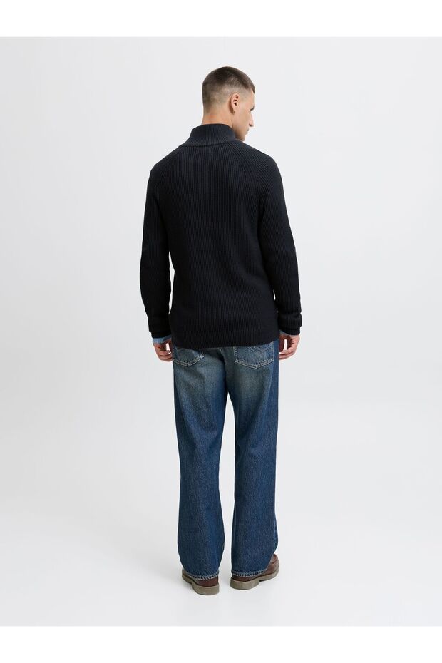 Strickjacke Einfarbig Strickjacke - 3