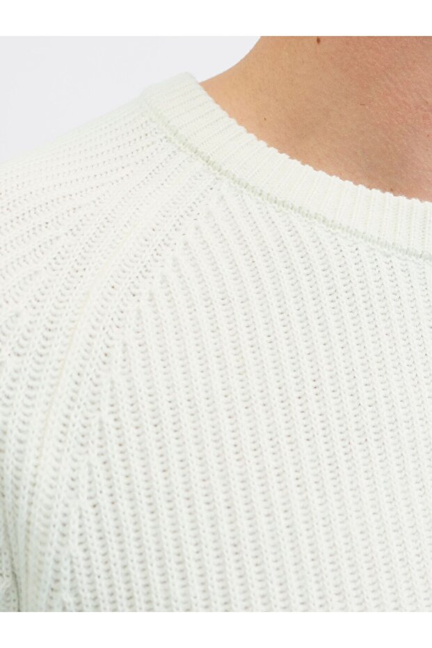 Strickpullover Einfarbig Strickpullover - 5