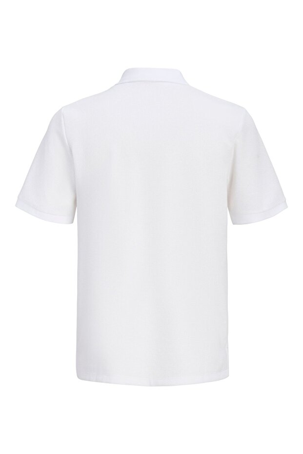 Poloshirt Einfarbig Poloshirt - 3