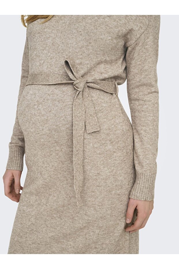 Strickkleid OLMLEVA Langes Kleid - 7