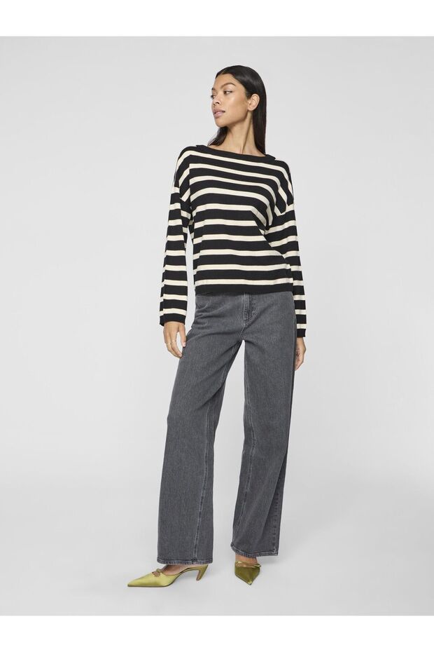 Strickpullover U-Boot-Ausschnitt - 5