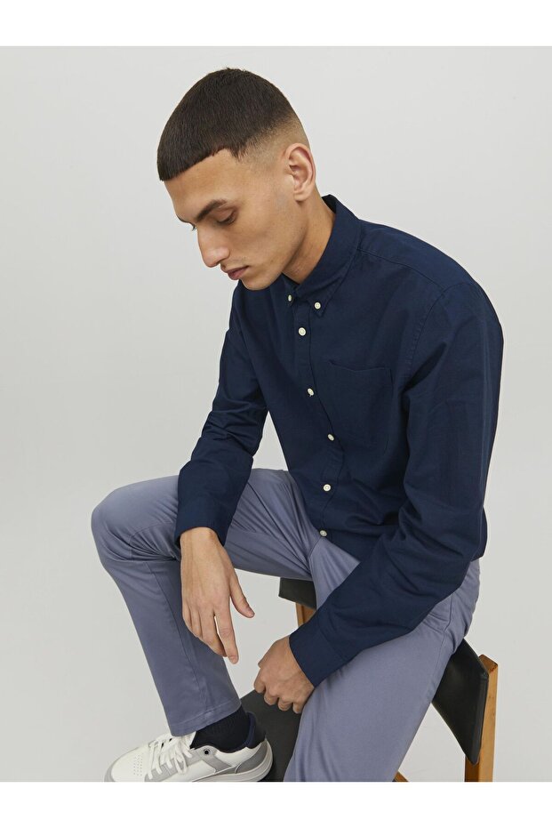 Freizeithemd Slim Fit Freizeithemd - 8