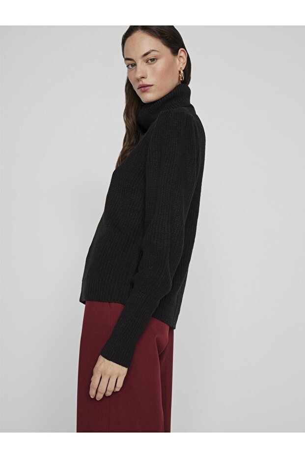 Strickpullover mit Rollkragen - 6