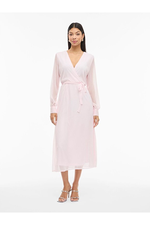 Rochie maxi VIFALIA cu mânecă lungă - 1