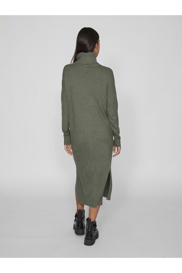 Maxikleid Rollkragen - 4