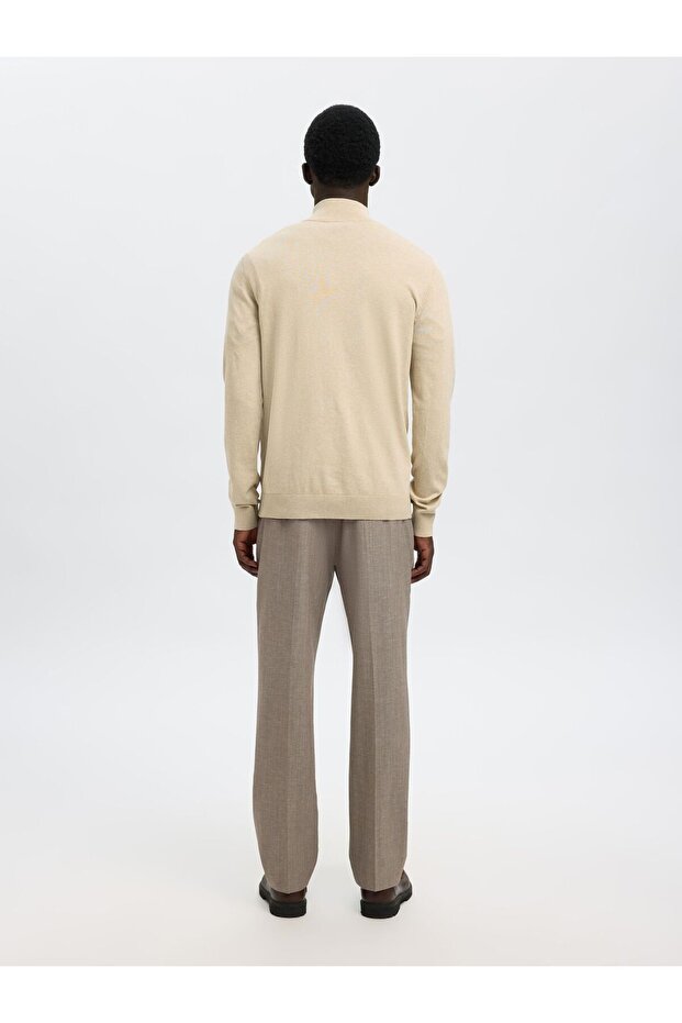 Strickpullover Half-zip - 3