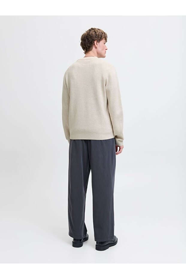 Strickpullover Einfarbig Strickpullover - 3