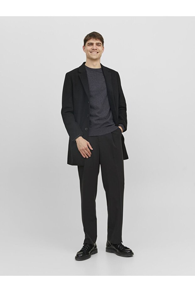 Strickpullover Einfarbig Strickpullover - 5