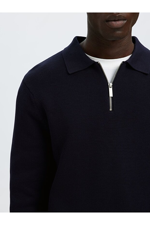 Half-zip Pullover Langarm - 5