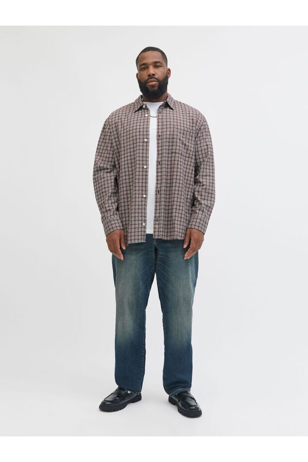 Hemd Hemd Plus Size - 4