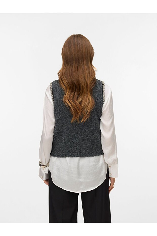 Weste VMFIRENZE Strickweste - 3