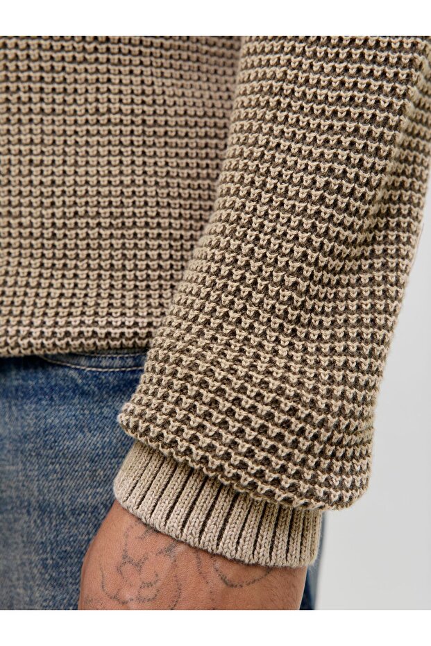 Strickpullover Einfarbig Strickpullover - 6