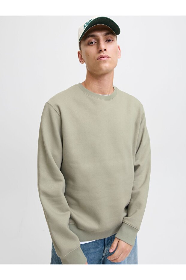 Sweatshirt Einfarbig Sweatshirt - 7