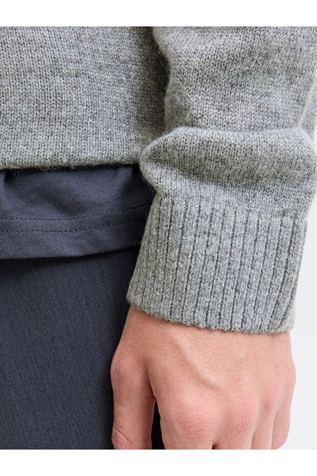 Strickpullover Einfarbig Strickpullover - 5