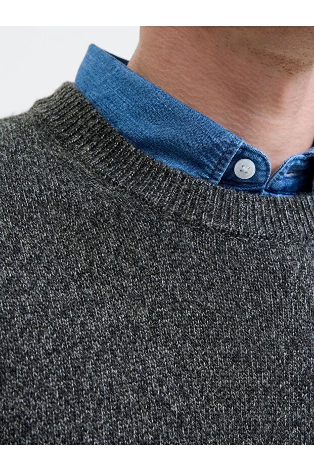 Strickpullover Einfarbig Strickpullover - 6